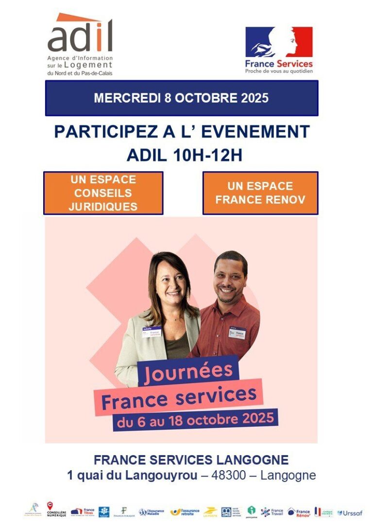 ADIL ( conseils juridiques et France Rénov)