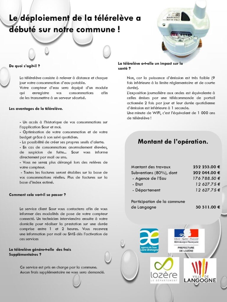 Déploiement de la télérelève