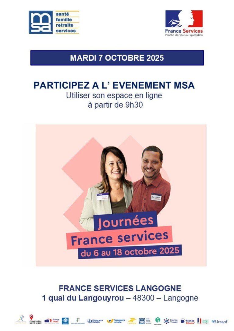 MSA : utiliser son espace en ligne