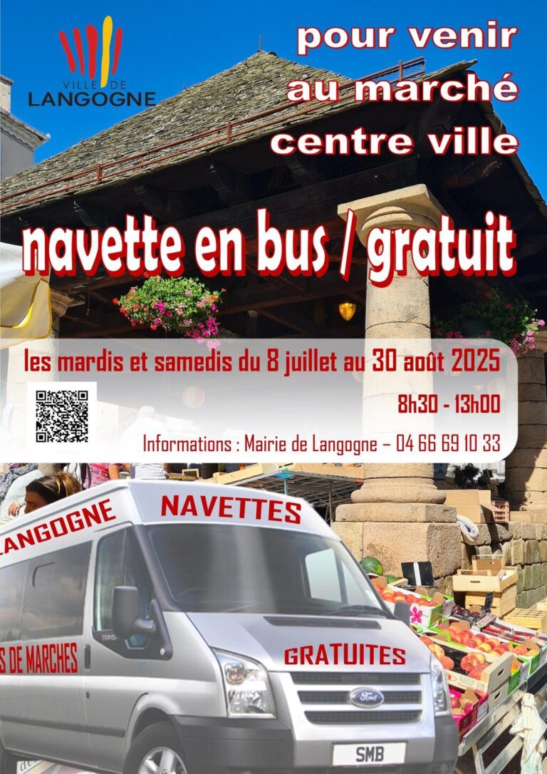 Navettes pour venir au marché