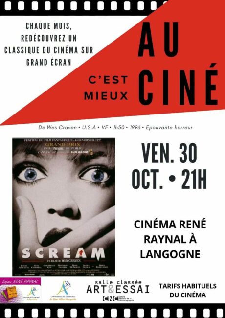 Image 1 : C’EST MIEUX AU CINÉ - SCREAM