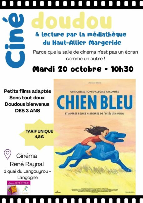 Image 1 : CINÉ DOUDOU & LECTURE - CHIEN BLEU