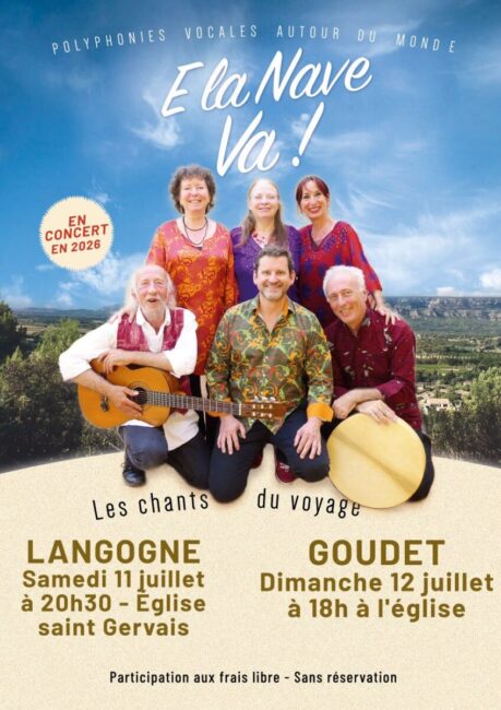 Image 1 : CONCERT – POLYPHONIES VOCALES E LA NAVE VA !