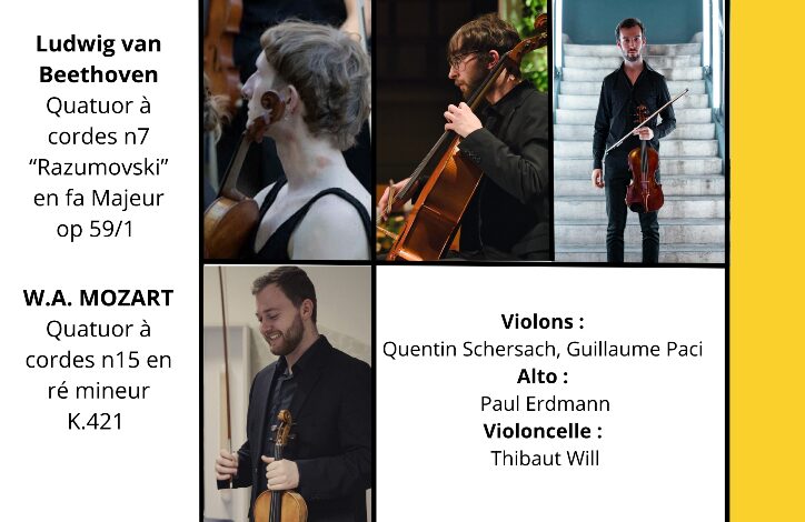 Image 0 : CONCERT QUATUOR ÉRABLE