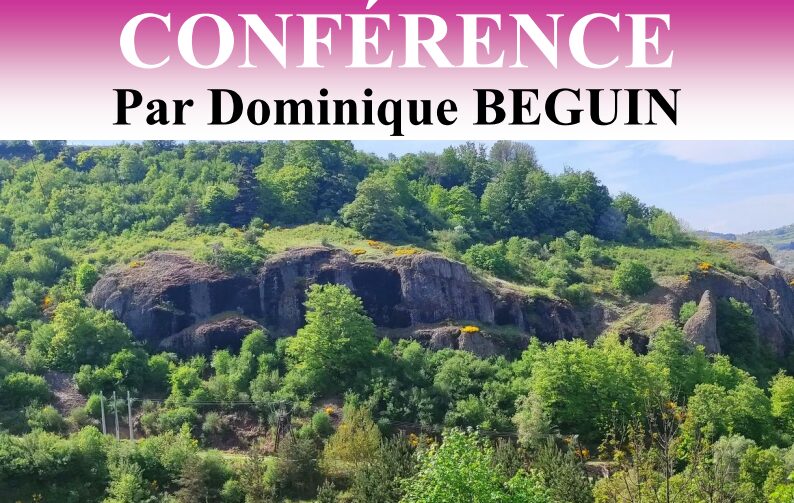 Image 1 : CONFÉRENCE - PREMIÈRES EXPLORATIONS VOLCANOLOGIQUES  DU HAUT-VIVARAIS ET DU VELAY