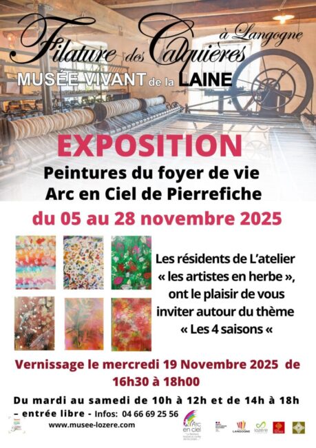 Image 0 : EXPOSITION PEINTURES DU FOYER DE VIE  ARC EN CIEL