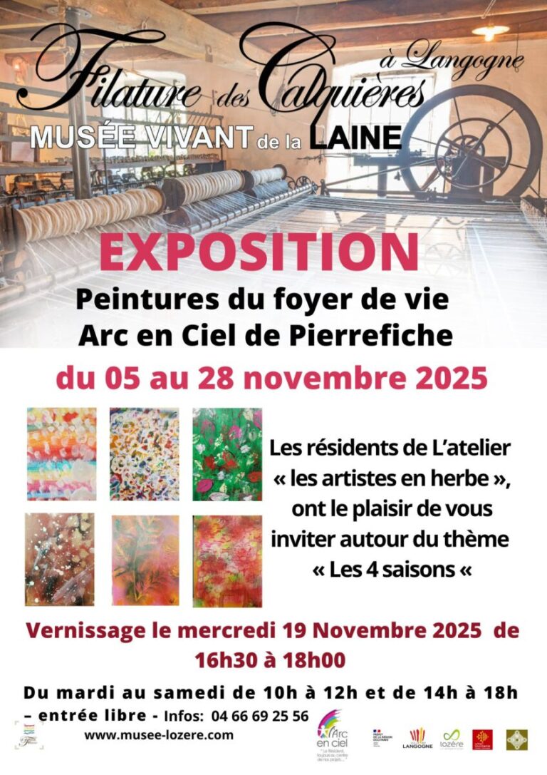 Image 0 : EXPOSITION PEINTURES DU FOYER DE VIE  ARC EN CIEL