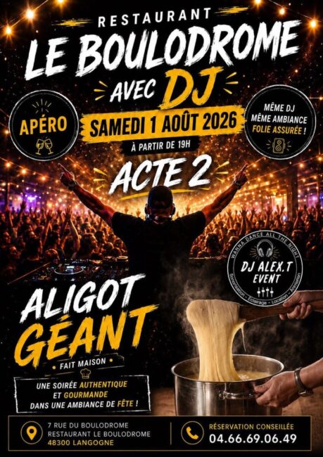 Image 1 : FÊTE LANGOGNE ALIGOT GÉANT