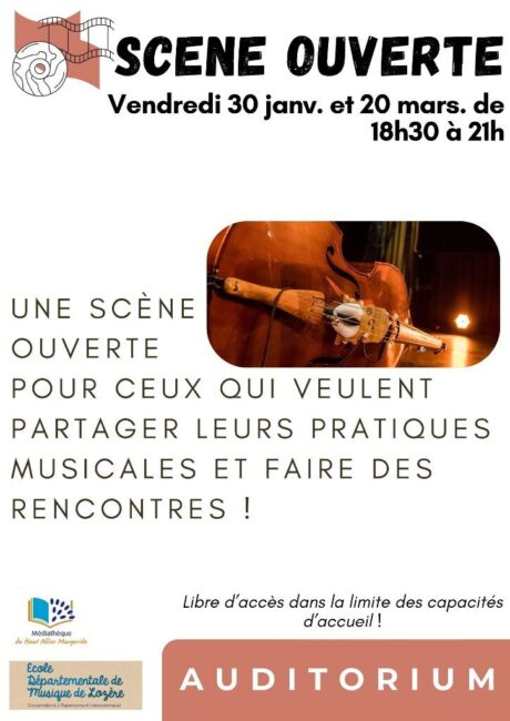 Image 1 : SCÈNE OUVERTE