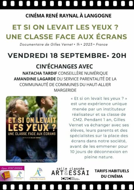 Image 1 : CIN'ÉCHANGES - ET SI ON LEVAIT LES YEUX ?